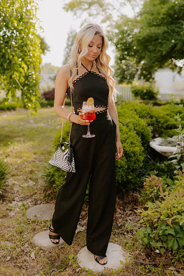 Penthouse Chic High Waist Linen-Blend Pants sold by Impressions