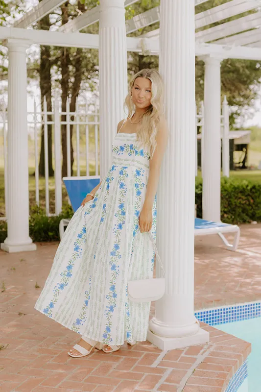 Villa Charm Floral Maxi Dress sold by Impressions