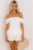 Cosmopolitan Chic Linen Off Shoulder Top sold by Impressions