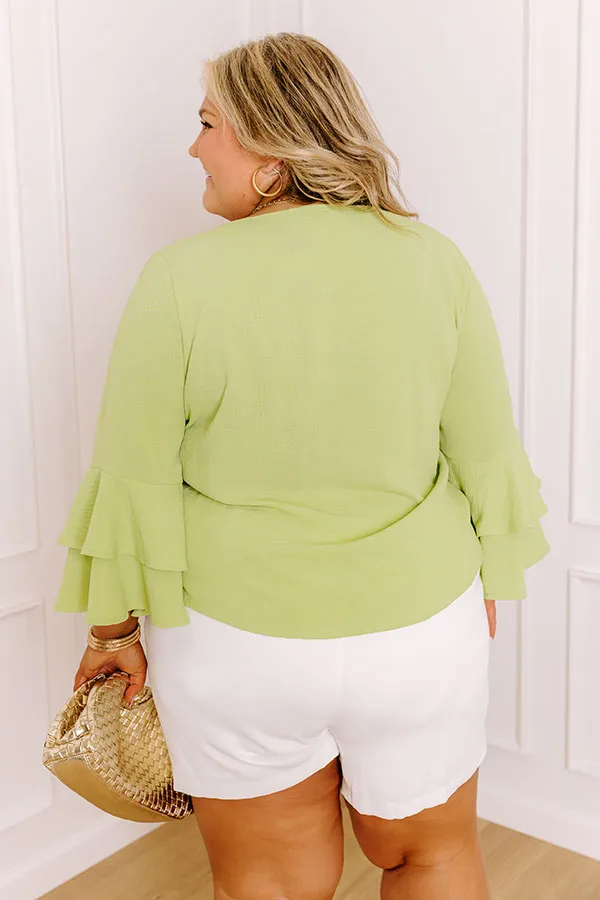 Mojitos On The Patio Shift Top in Seafoam Curves sold by Impressions product image thumbnail 5