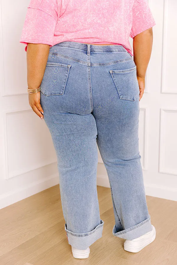 The Amara High Waist Ankle Flare Jean Curves sold by Impressions product image thumbnail 3