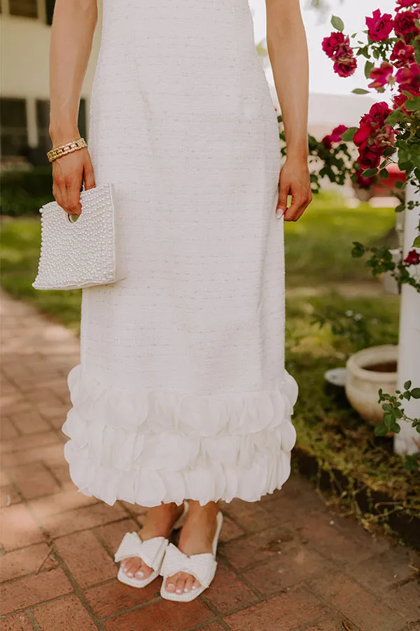 Grand Reveal Tweed Midi Dress sold by Impressions product image thumbnail 2