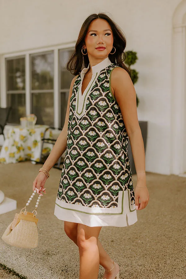 Lively Laughs Floral Mini Dress in Black sold by Impressions product image thumbnail 5