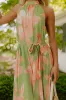 Coastal Blossom Floral Maxi Dress sold by Impressions
