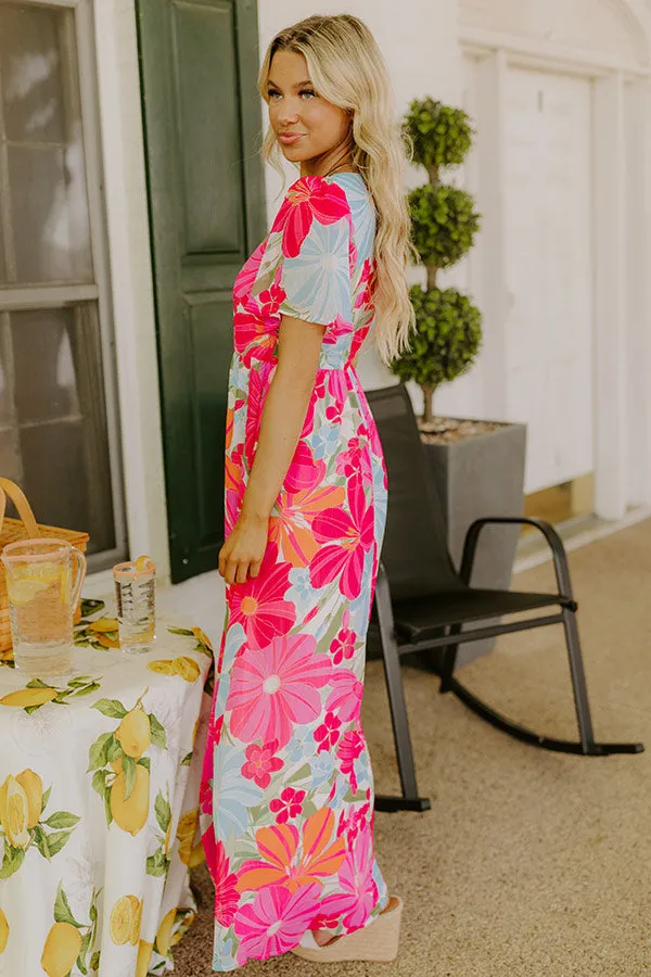 Paradise Garden Floral Maxi Dress sold by Impressions product image thumbnail 5