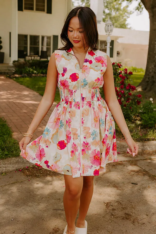 Sunkissed Reverie Floral Mini Dress sold by Impressions product image thumbnail 5