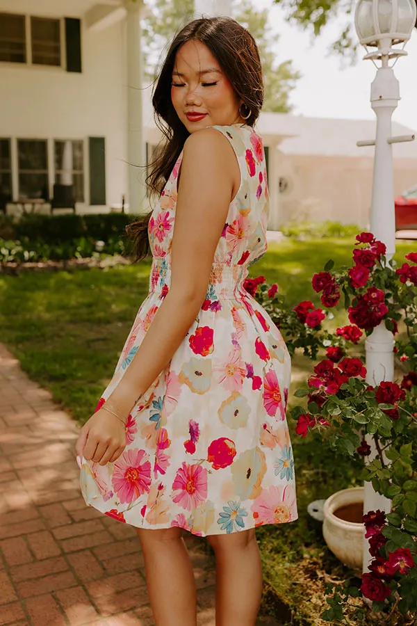 Sunkissed Reverie Floral Mini Dress sold by Impressions product image thumbnail 3