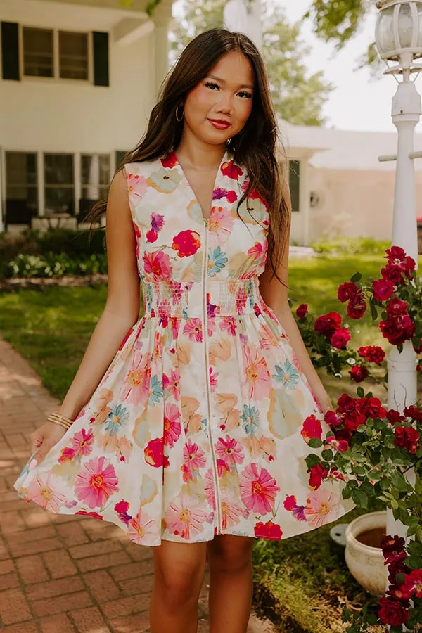 Sunkissed Reverie Floral Mini Dress sold by Impressions product image thumbnail 2