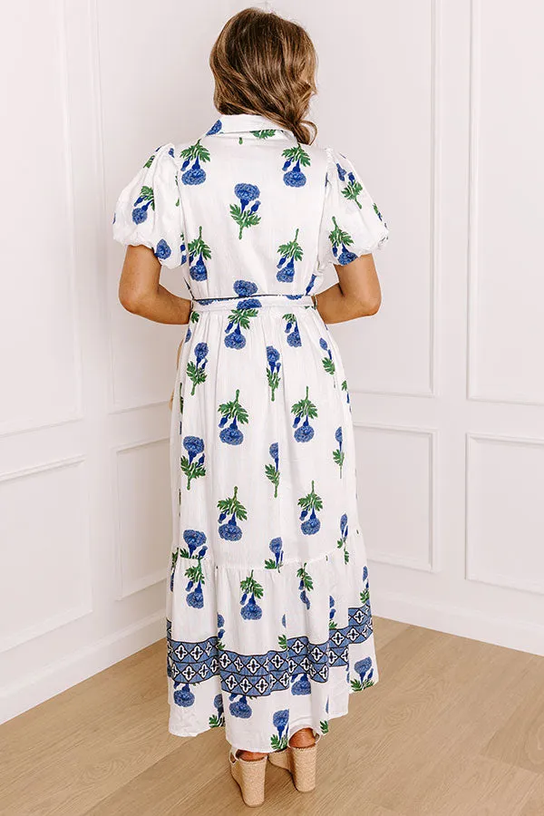 Carnation Kisses Floral Midi Dress sold by Impressions product image thumbnail 4