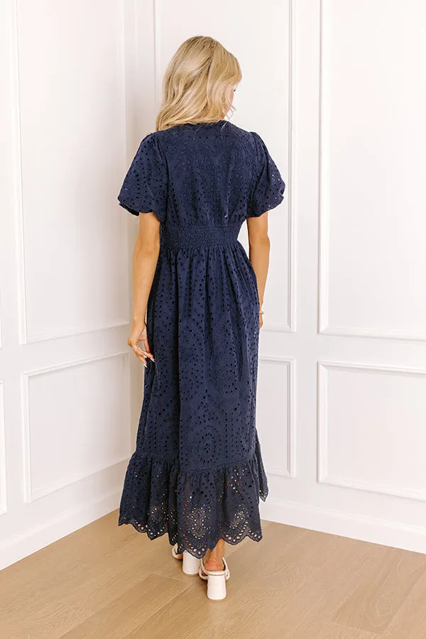 Whispered Charm Eyelet Maxi Dress sold by Impressions product image thumbnail 5
