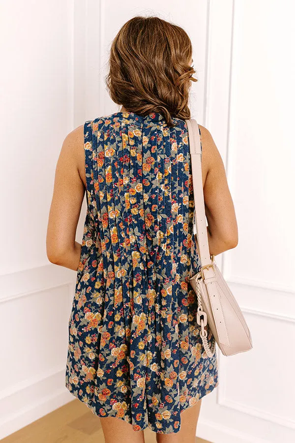 Garden Party Floral Denim Romper sold by Impressions product image thumbnail 4
