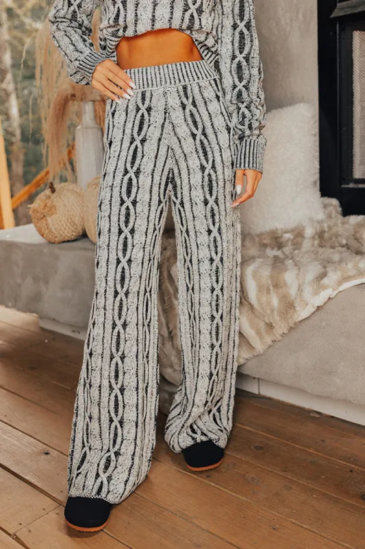 Cup Of Cozy Cable Knit Pants sold by Impressions