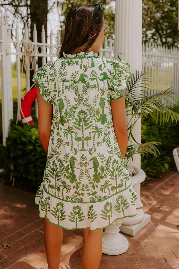 Tropical Brunch Mini Dress sold by Impressions product image thumbnail 3