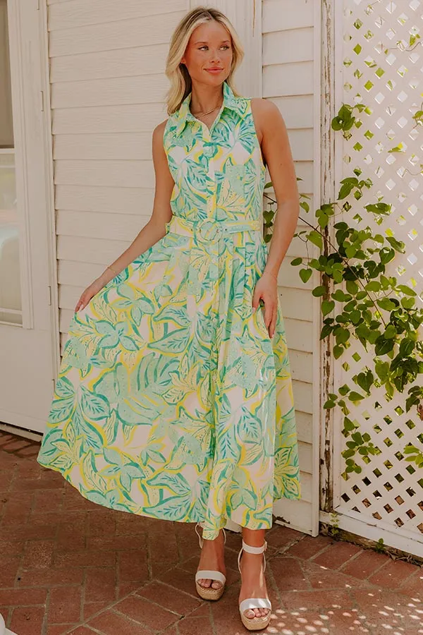 Tropical Tango Down Midi Dress sold by Impressions product image thumbnail 3