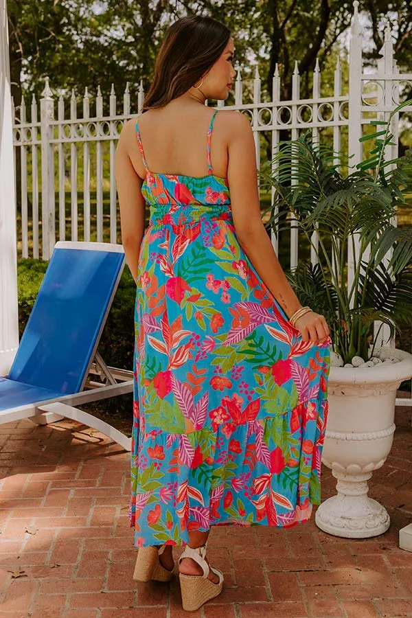 Tropical Views Floral Midi Dress sold by Impressions product image thumbnail 5