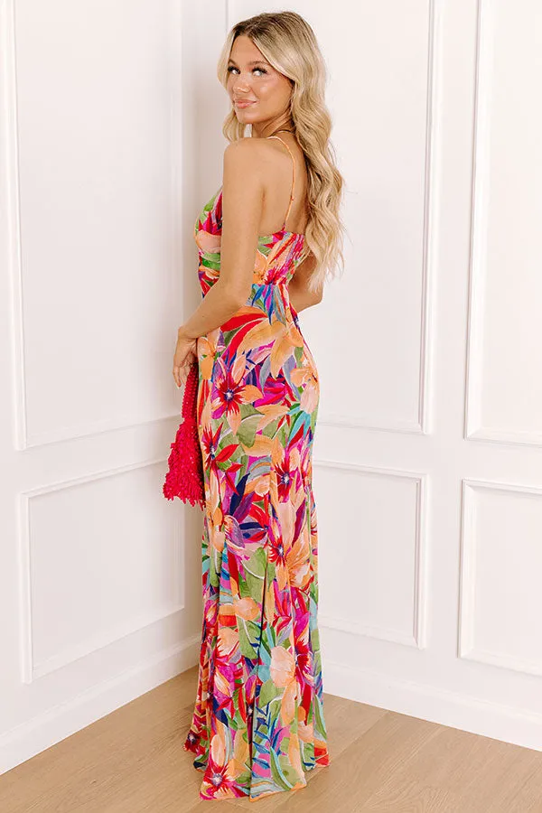 Cosmos And Chit Chat Floral Maxi Dress sold by Impressions product image thumbnail 4