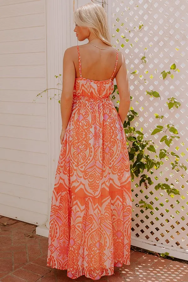 Island Petals Chiffon Maxi Dress sold by Impressions product image thumbnail 5