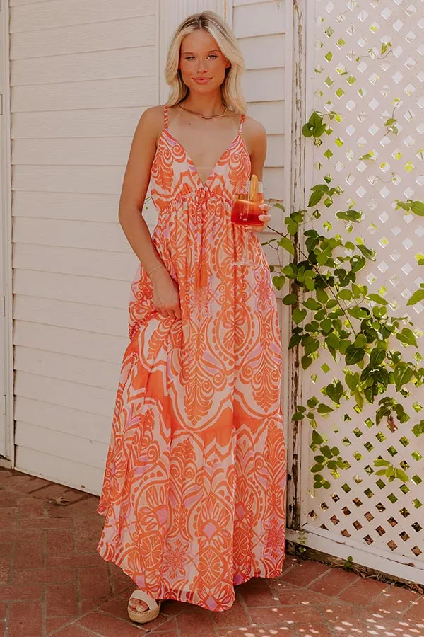 Island Petals Chiffon Maxi Dress sold by Impressions product image thumbnail 2