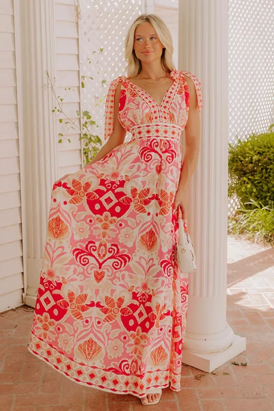 Veranda Charm Floral Maxi Dress sold by Impressions