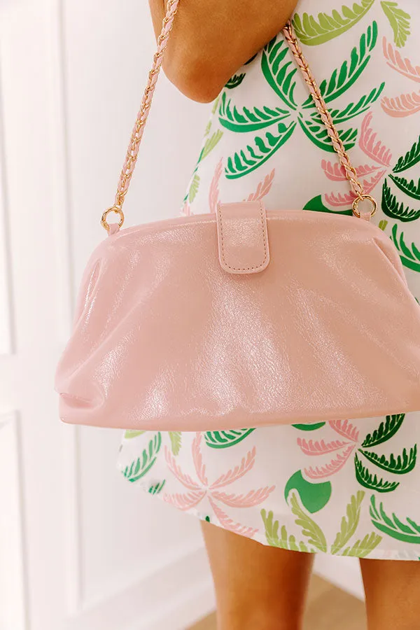 Skyline Views Patent Purse in Pink sold by Impressions