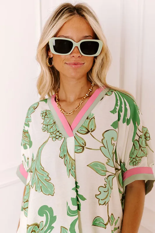 Kind Eyes Sunnies in Sage sold by Impressions