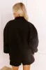 Street Style Chic Long Sleeve Scuba Top in Black sold by Impressions