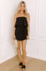Flirty Feels Romper in Black sold by Impressions