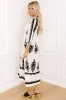 Playa Del Perfection Midi Dress in Cream sold by Impressions