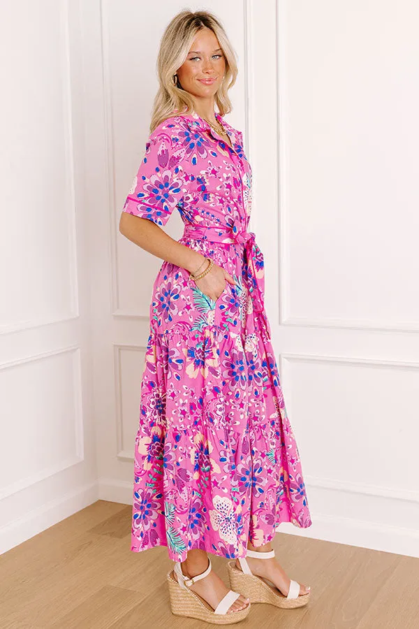 Full Bloom Button Down Midi Dress sold by Impressions product image thumbnail 5