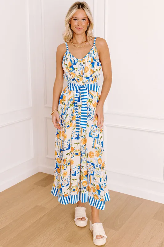 Valencia Vibes Midi Dress sold by Impressions