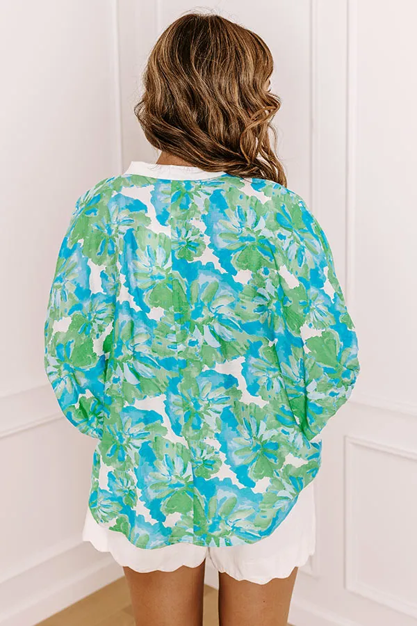 Watercolor Weekend Floral Top sold by Impressions product image thumbnail 5