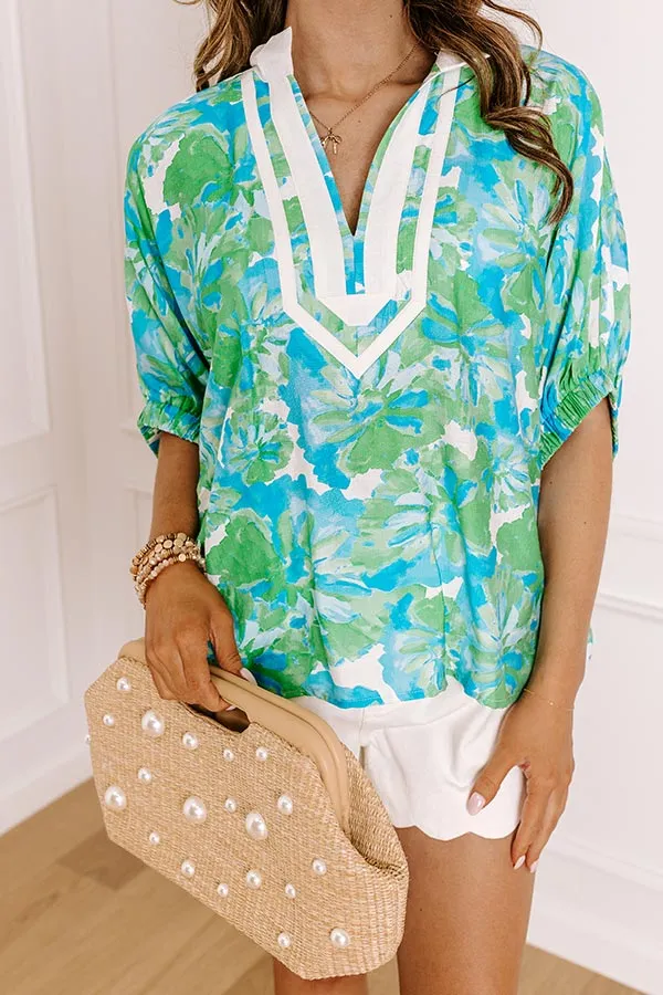 Watercolor Weekend Floral Top sold by Impressions product image thumbnail 2