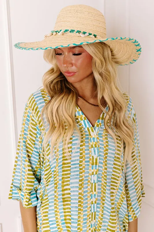 Beachside Bliss Raffia Woven Sunhat sold by Impressions