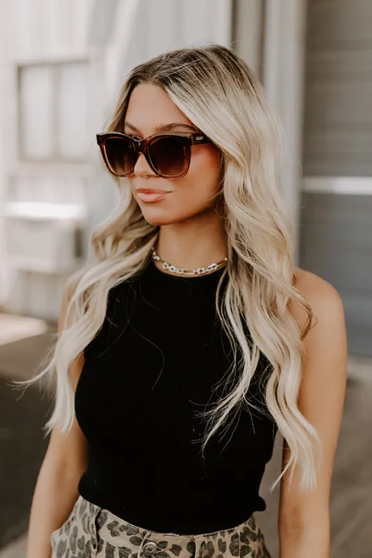 Quay After Hours Sunnies in Brown sold by Impressions