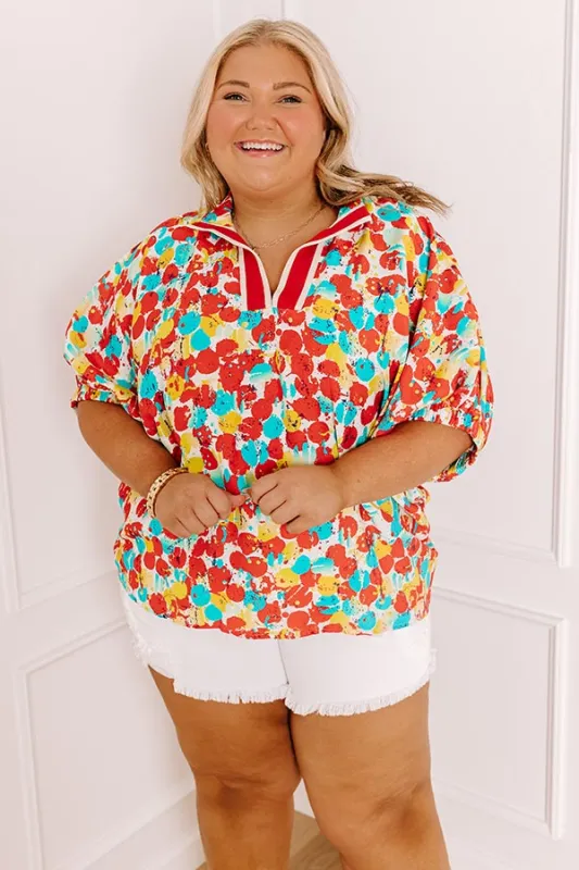 Fiesta On The Square Shift Top Curves sold by Impressions