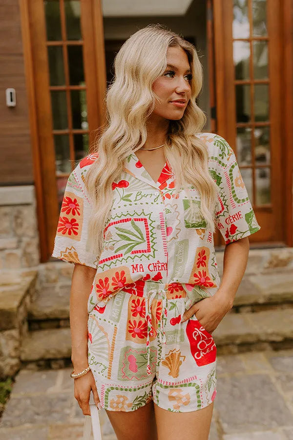 Ma Cherie Button Up Top sold by Impressions product image thumbnail 5