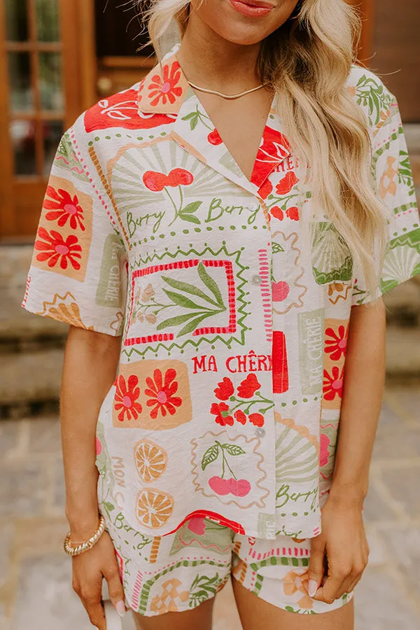 Ma Cherie Button Up Top sold by Impressions product image thumbnail 2