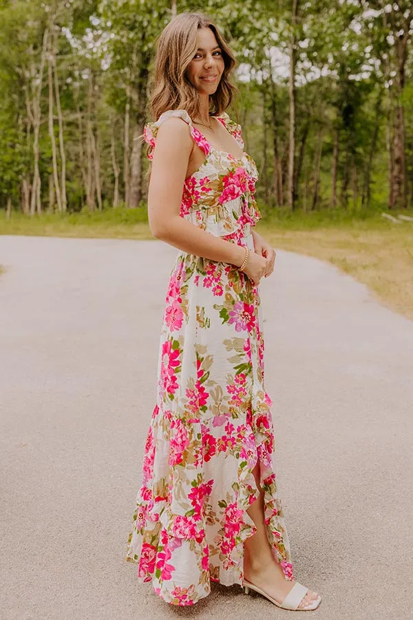 Garden Views Floral Maxi Dress sold by Impressions product image thumbnail 5