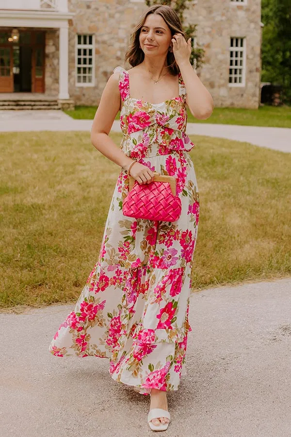 Garden Views Floral Maxi Dress sold by Impressions product image thumbnail 3