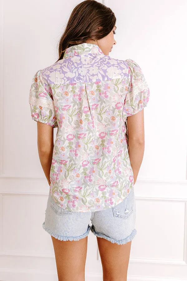 Sunday Brunch Floral Button Up sold by Impressions product image thumbnail 3