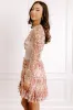 Garden Gathering Floral Embroidered Mini Dress sold by Impressions