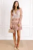 Garden Gathering Floral Embroidered Mini Dress sold by Impressions
