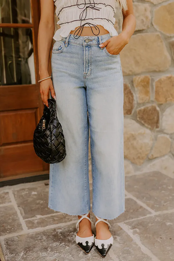 HIDDEN JEAN Nori High Waist Cropped Wide Leg Jean sold by Impressions product image thumbnail 3