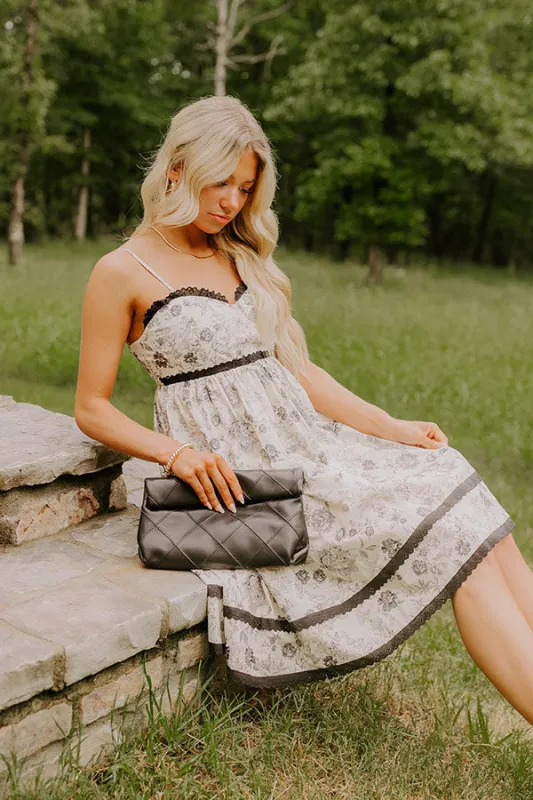 Chateau Stroll Floral Mini Dress sold by Impressions