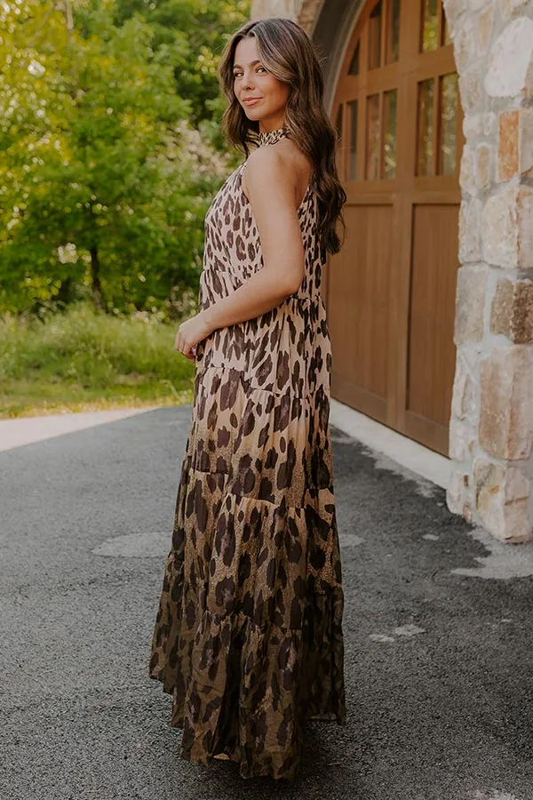 Urban Edit Leopard Maxi Dress sold by Impressions product image thumbnail 4