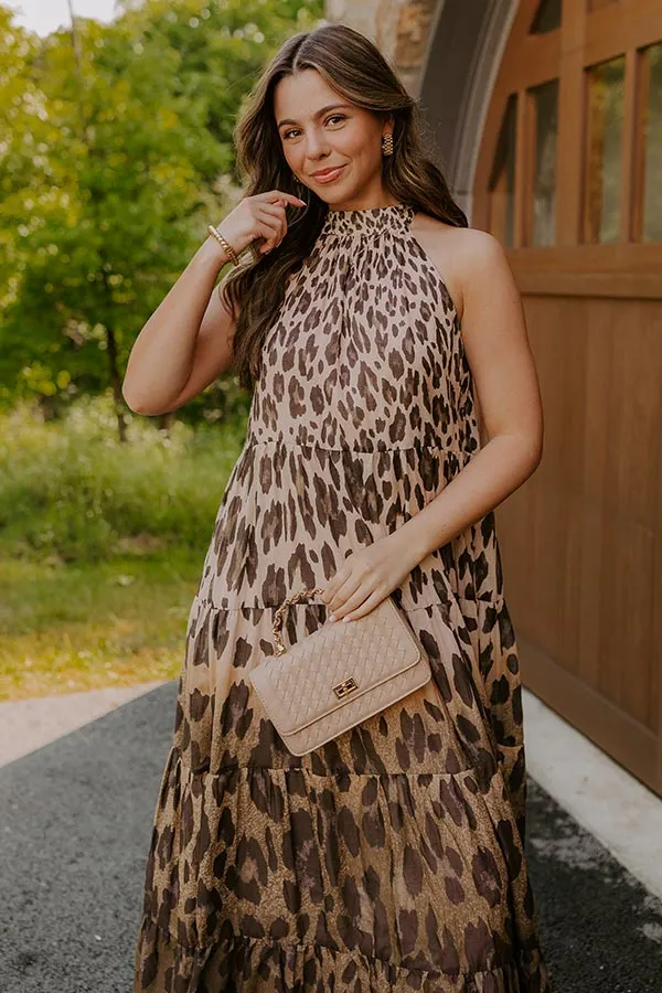 Urban Edit Leopard Maxi Dress sold by Impressions product image thumbnail 3