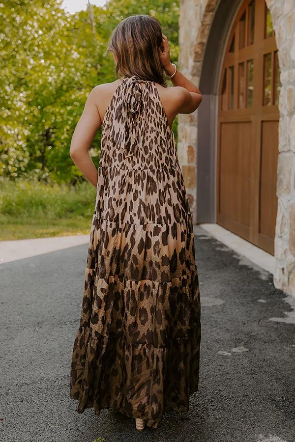 Urban Edit Leopard Maxi Dress sold by Impressions product image thumbnail 5