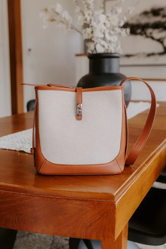 Mabel Woven Canvas Crossbody sold by Impressions