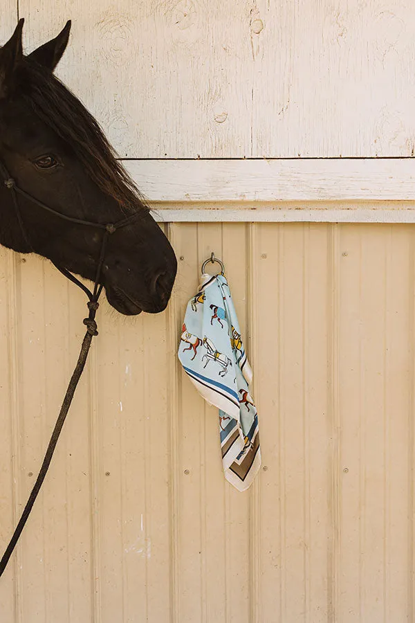 Hold Your Horses Satin Scarf sold by Impressions product image thumbnail 3