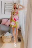 Guava Martini Mini Dress in Lime sold by Impressions